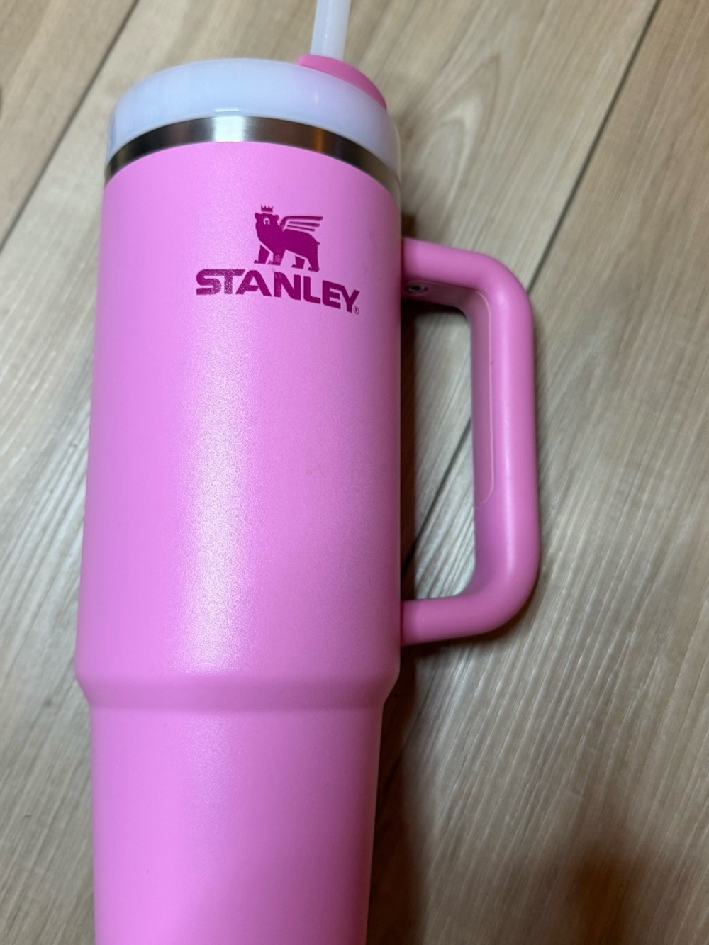 Stanley 30oz Pink Tumbler w/ Handle + Straw 💕 | Read Description